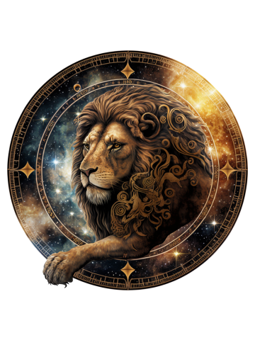 Elegant Cosmos Zodian Sign
