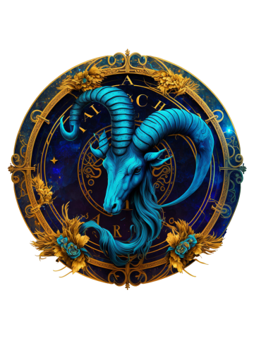 Elegant Cosmos Zodian Sign