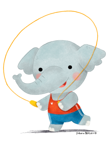 Elephant Exercising