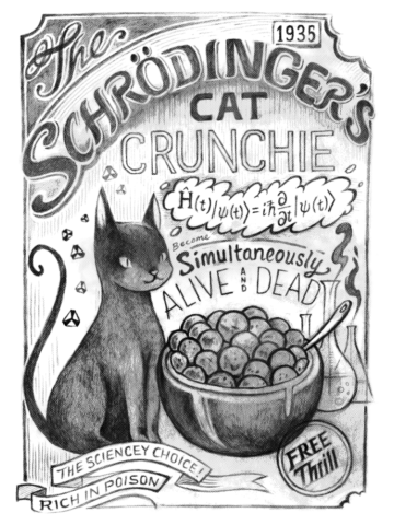 Enjoy Schrödinger's Cat Crunchie