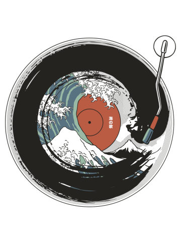 Enso Circle Vinyl Japanese Vintage