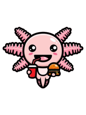 Fast Food Axolotl