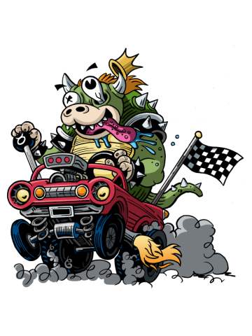 Fast and Furious King Koopa