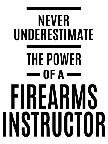 Firearms Instructor Job Title Gift