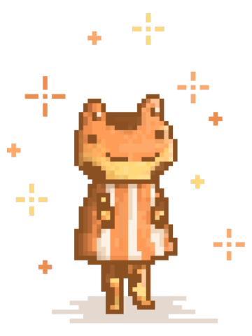 Frog Animal Villager | Pixel art