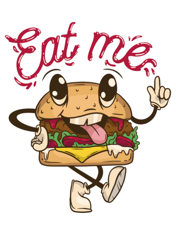 Funny Eat Me Cheeseburger
