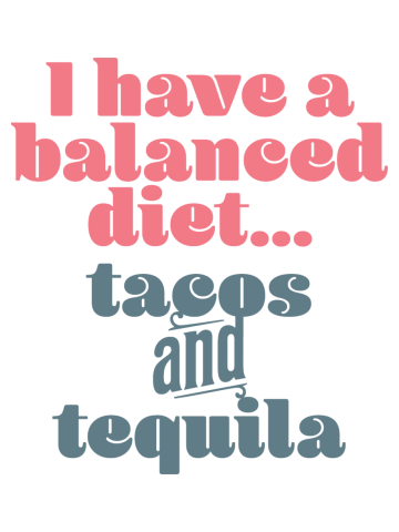 Funny Tacos And Tequila Design