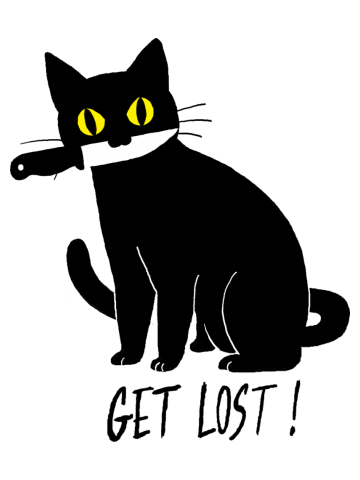 GET LOST!