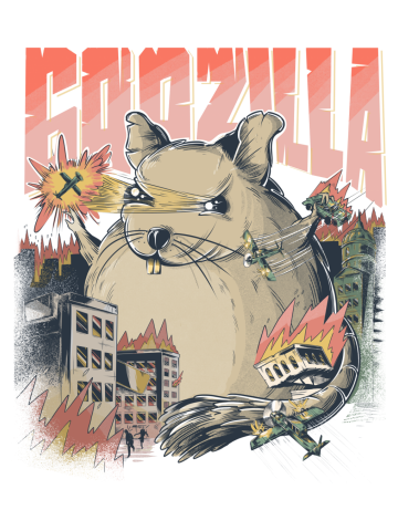 GOOZILLA | Funny Octodon Degu Monster | DEGUZILLA | Degus