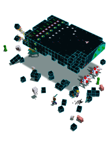 Galaga Craft 