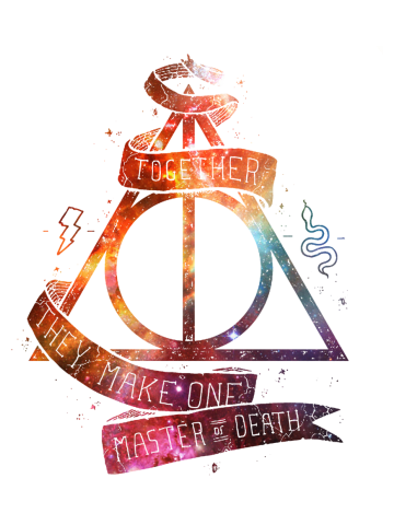Galaxy deadly hollow harry potter