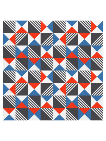 Geometric Triangle Lines Pattern