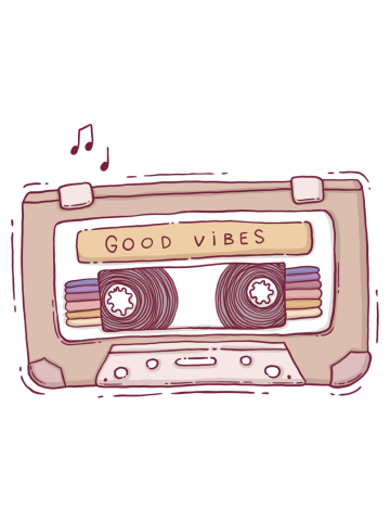 Good Vibes tape Cassette