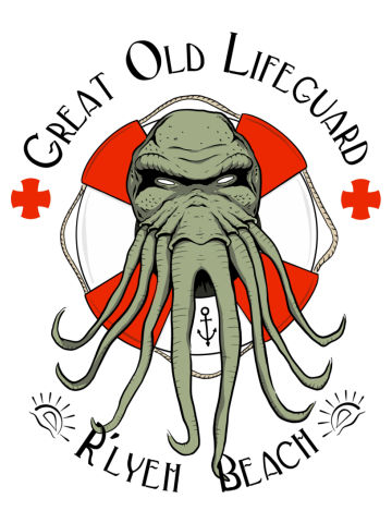 Great Old Lifeguard - light background
