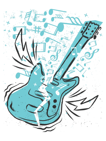 Guitar Musical Notes