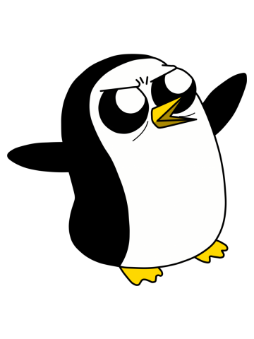 Gunther Angry ( adventure time )