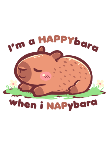 Happybara when I Napybara