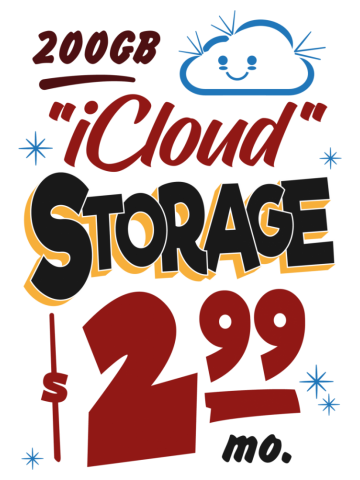 ICloud Storage Sign