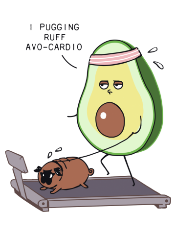 I PUGGING RUFF AVOCARDIO