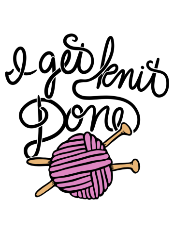 I get knit done