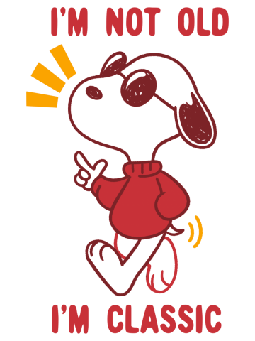 I'm Not Old I'm Classic Beagle