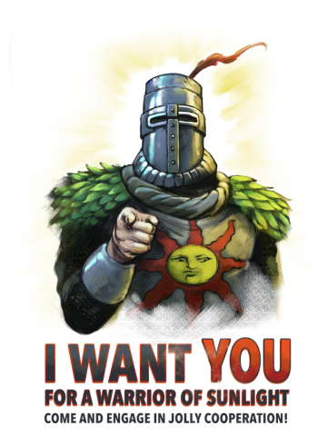 I want YOU for a Warrior of Sunlight 