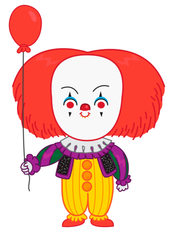 It is a Creepy clown