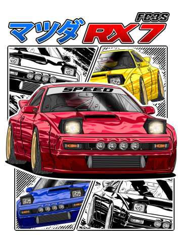 JDM Mazda RX-7 Turbo II (FC3S)