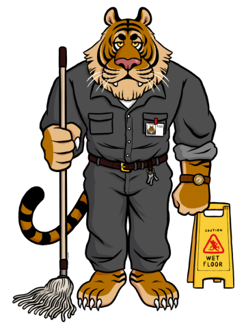 Janitor Who Is Also A Tiger