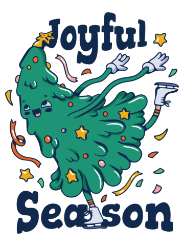 Joyful Christmas Tree