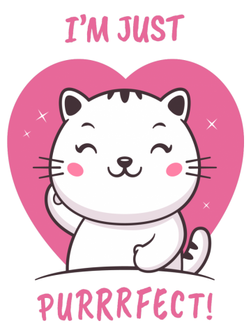 Just Purrrfect - Just Perfect Cat