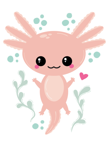Kawaii Axolotl