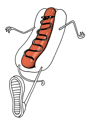 Keep on Truckin' Hot dog