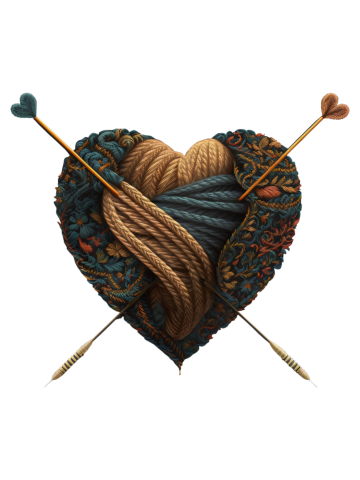 Knitting Women Knitter Lover Yarn Handcraft Crocheting Craft
