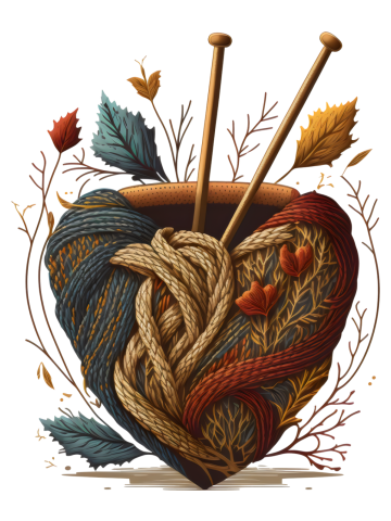 Knitting Women Knitter Lover Yarn Handcraft Crocheting Craft