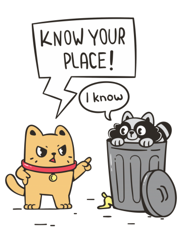 Know your place!