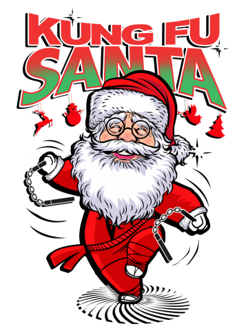 Kung  Fu Santa
