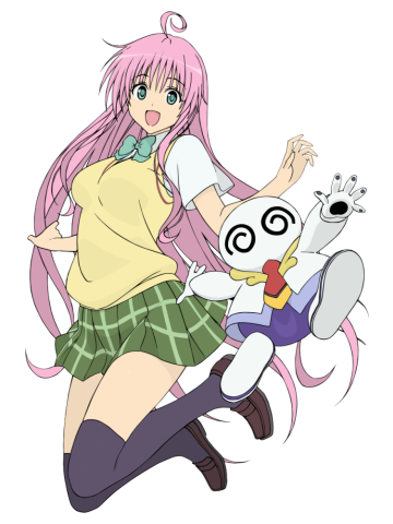 Lala Satalin Deviluke and Peke To-Love Ru Anime