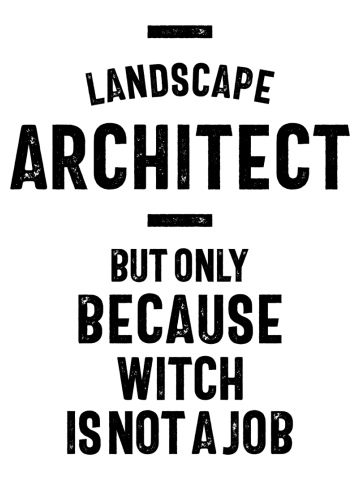 Landscape Architect Job Title Gift