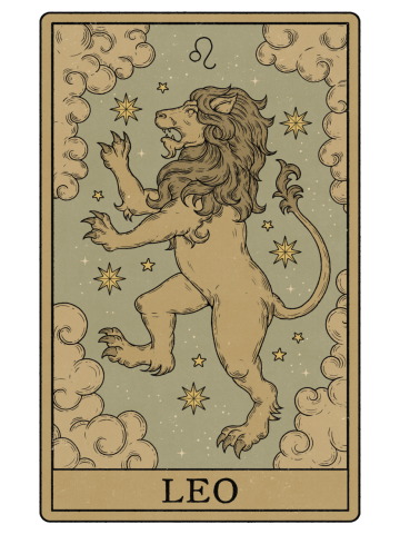Leo Tarot Card