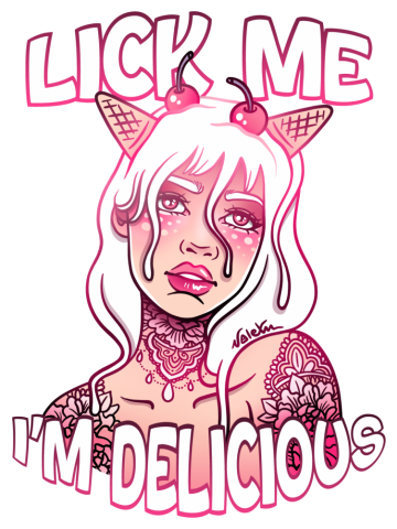 Lick Me, I'm Delicious