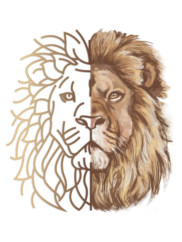 Lion Vectoraster