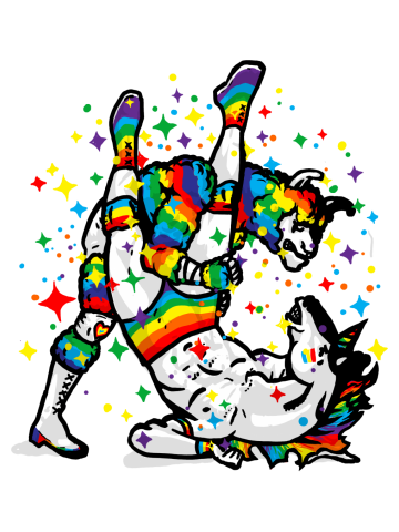 Llamama vs Unicorn: Battle for the Rainbow!