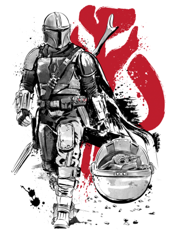 Lone Hunter and Cub