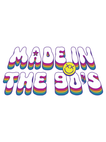 Made in The 90s (rainbow)