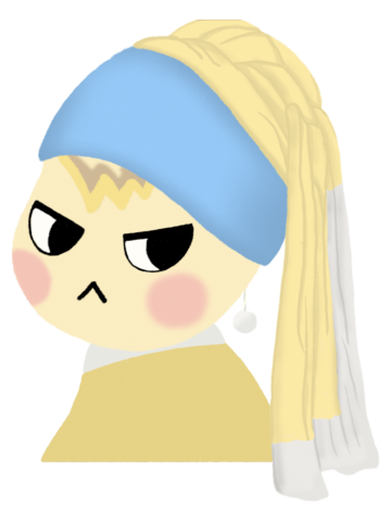 Marshal with a Pearl Earring / Animal Crossing