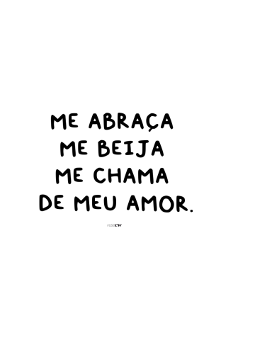 Me abraça