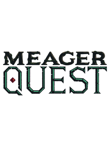 Meager Quest Logo - Full Color