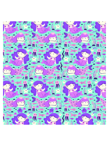 Mermaids pattern