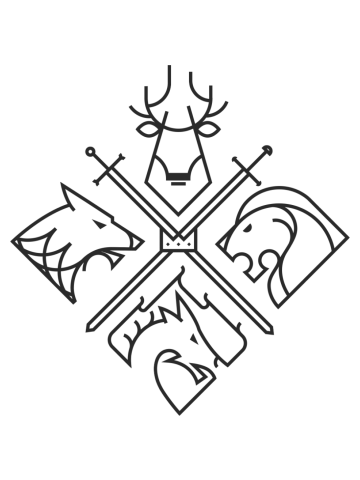 Minimal Thrones Black edition